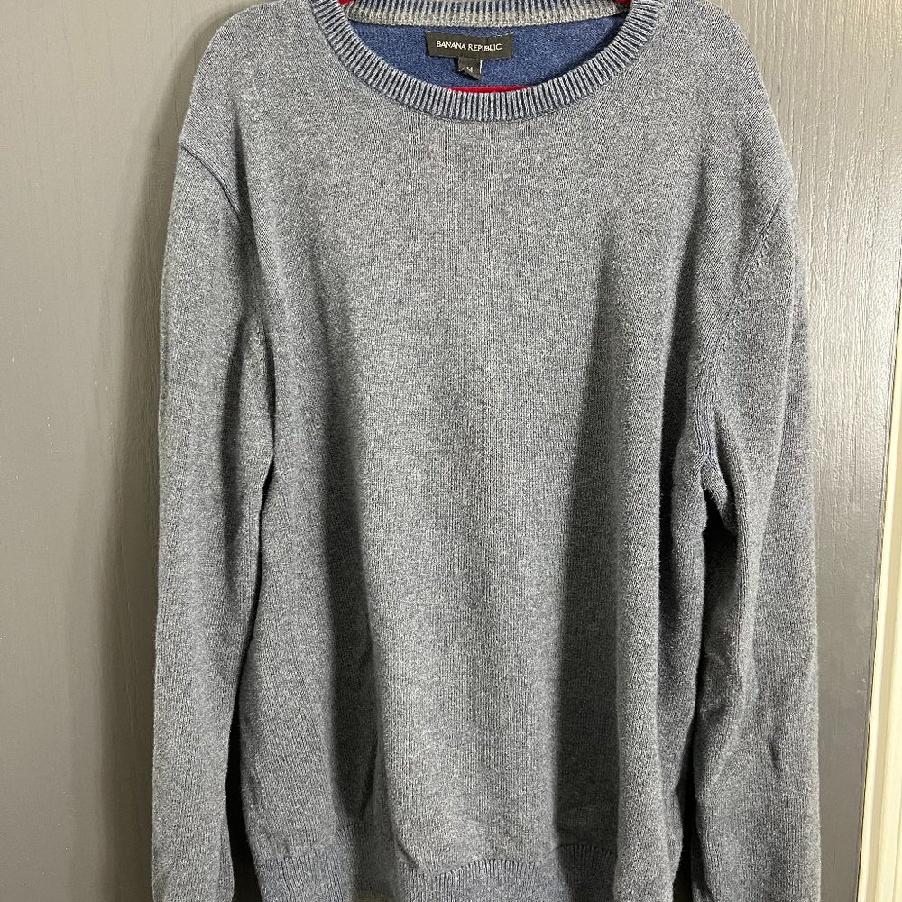 Banana Republic Sweater (Gray, Medium)